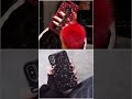 Glitter red ✨️ vs Gletter black 🖤 dress 👗 chure nils ✨️🦋etc.. #youtubeshorts #youtubevloggers 🤗 🥀