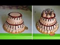 Chocolate Birthday Cake Making At Home || Arhan Cake Making 🎂