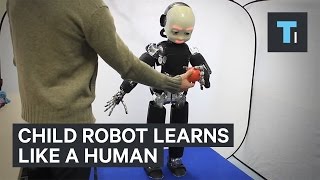 Child robot can be taught just like a human 4-year-old