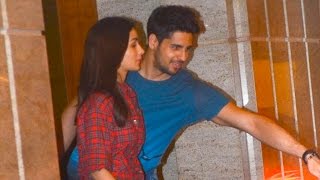 Sidharth Malhotra And Alia Bhatt Arrive TOGETHER At Priyanka Chopra's Party