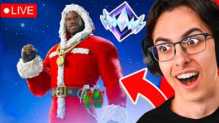 Playing RANKED in FORTNITE! (WINTERFEST UPDATE)