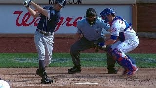SD@NYM: Smith's foul tip is called strike three