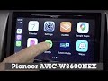 Pioneer AVIC-W8600NEX Display and Controls Demo | Crutchfield Video