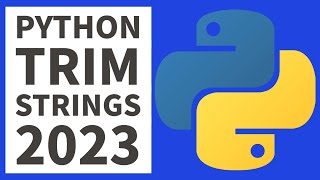 Python Programming - Trim Strings 2023