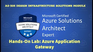 23. AZ-305 - Hands-On Lab - Azure Application Gateway