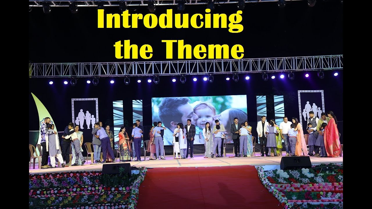 Annual Function 2023 24 Introducing The Theme Of The Programme Youtube