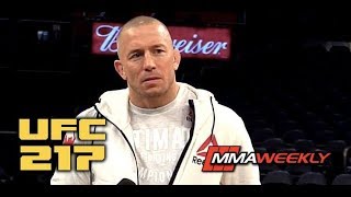 Dana White: Georges St-Pierre Transported to the Hospital