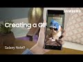 How to create a GIF on Your Galaxy Note9 or Note10 with Smart Select | Samsung US