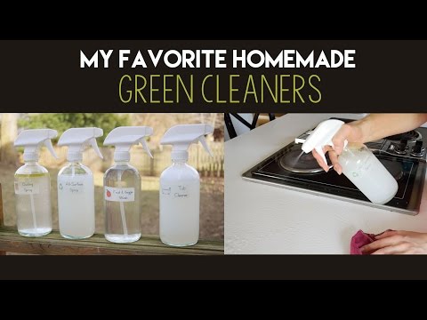 My Favorite Homemade Green Cleaners My Favorite Homemade Green Cleaners