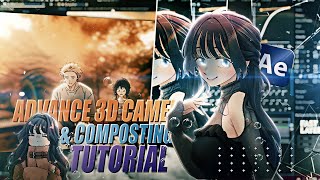 Advanced 3D Camera & Compositing Tutorial 🔥 | Waguri Edit Breakdown in After Effects 🎬✨