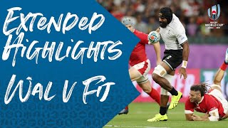Extended Highlights: Wales 29-17 Fiji - Rugby World Cup 2019