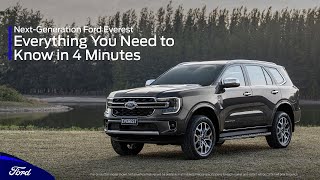 Next-Generation Ford Everest: Everything You Need to Know in 4 Minutes