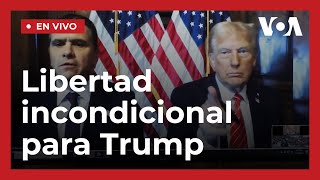 Presidente Electo Donald Trump fue sentenciado a Libertad Incondicional