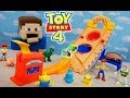 TOY STORY 4 Hot Wheels Buzz Lightyear Carnival Car Rescue Playset 2019 Unboxing