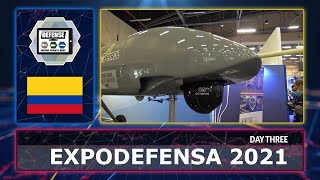 ExpoDefensa 2021 Day 3 Web TV News International Defense and Security Exhibition Bogota Colombia