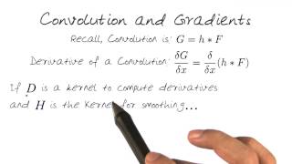 Convolution and Gradients