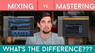 Mixing vs. Mastering (Visual + Audio Explanation)