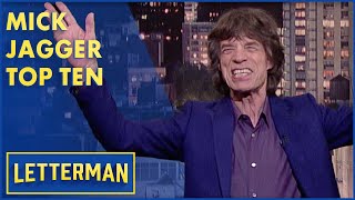 Mick Jagger Presents Top Ten Things He's Learned After 50 Years In Rock N' Roll | Letterman