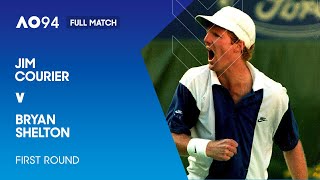 Jim Courier v Bryan Shelton Full Match | Australian Open 1994 First Round