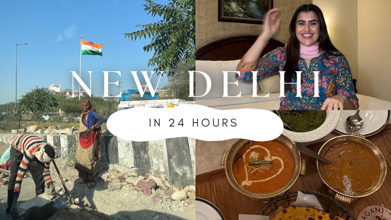 24 Hours In New Delhi India Vlog 1 Youtube