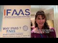 ifaas delegate testimonial dr. michelle r. united states