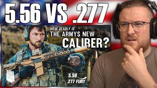 Royal Marine Reacts To We Test The US Military's Newly Adopted .277 Fury Round
