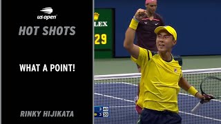 How Can You Not Love Rinky Hijikata?! | 2022 US Open