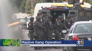 Gang 'Super Group' Members Targeted In Multiple Raids Across Oakland, East Bay