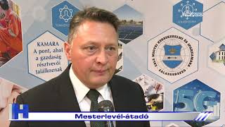 Mesterlevél-átadó – ZTV Híradó 2021-10-08