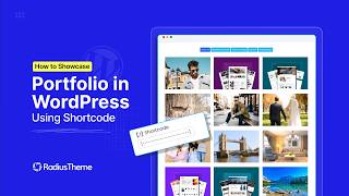 How to Create WordPress Portfolio with Shortcodes - Radius Portfolio Plugin Tutorial