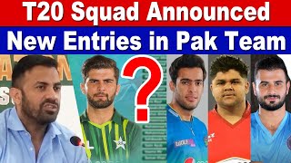 Wahab Riaz announced T20 Squad against New Zealand Series | Big Names Out