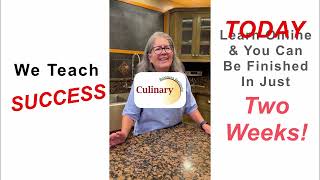 If You Love To Cook - & Each Day You Cook Delicious Meals For Others - It's Not A Job - So Enjoy!