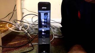 Cable modem experiment during Internet outage