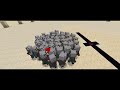 null vs minecraft mobs x100 minecraft mob battle in minecraft creepypasta