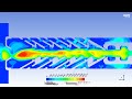 conical baffle suppressor simulation