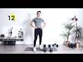 chest workout with dumbbells at home no bench serious follow along home full workout