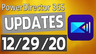 PowerDirector 365 December 2020 Feature Updates 🔴