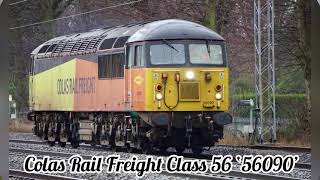 Colas Rail Freight Class 56 ‘56090’ Diesel Locomotive