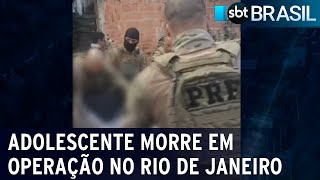 Adolescente morre em operação no Rio de Janeiro | SBT Brasil (28/10/22)