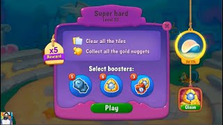 Fishdom Super Hard Level 55 No Booster