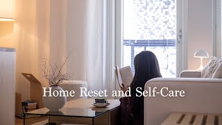 Home Reset & Self- Care day I Making simple delicious meals I simple and slow life in Finland