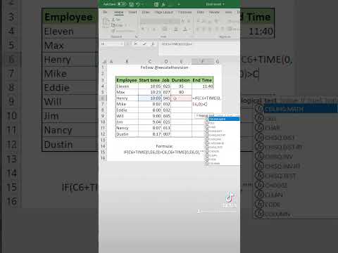 Excel tip to add minutes to time