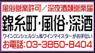 錦糸町：風俗営業許可/深酒届スピード・格安(土日も営業中)スナック、キャバクラ、バー：風俗営業2号許可/深夜酒類提供飲食店営業届：営業所平面図/客室・調理場求積図/音響照明設備図作成例、錦糸町