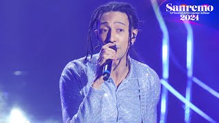 Sanremo 2024 - Ghali canta 'Casa mia'