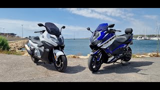 YAMAHA TMAX 560 VS BMW C 650 SPORT ¿CUAL ES MEJOR?