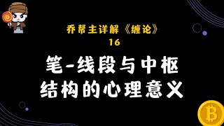 乔帮主详解《缠论》16：笔/线段与最小中枢结构的心理意义