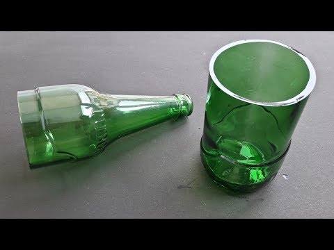 how to cut glass bottle at home how to cut glass bottle at home