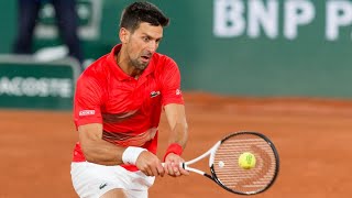 Novak Djokovic vs Diego Schwartzman Roland Garros 2022