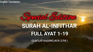 SURAH AL-INFITHAR ENGLISH TRANSLATION FULL AYAT 1-19