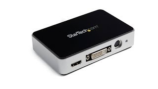 Capturadora de Vídeo USB 3.0 a HDMI, DVI, VGA y Vídeo por Componentes - USB3HDCAP | StarTech.com